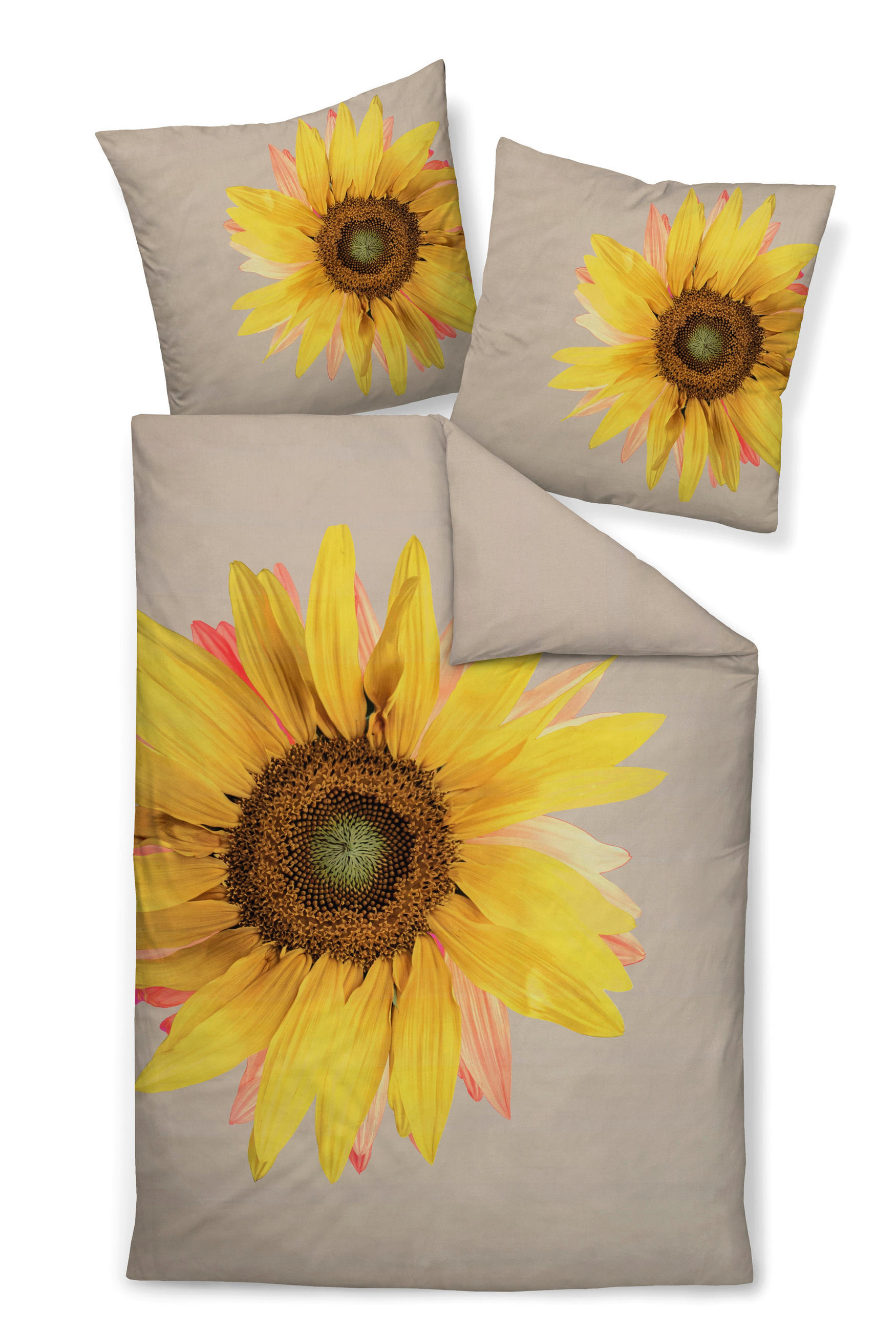 Janine POVLEČENÍ, makosatén, růžová, 140/200 cm