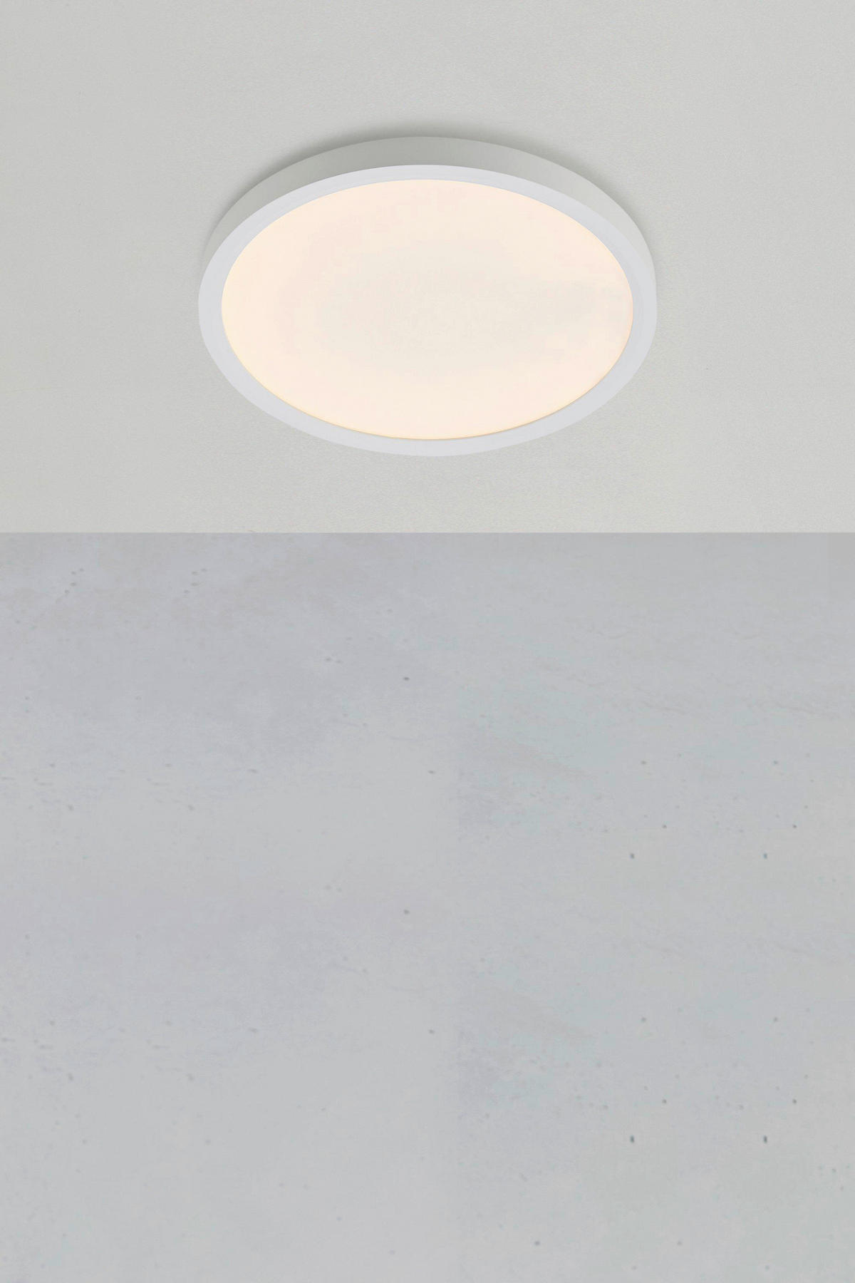 DECKENLEUCHTE  30/3.5 cm    - Weiß, Basics, Kunststoff (30/3.5cm) - Markslöjd