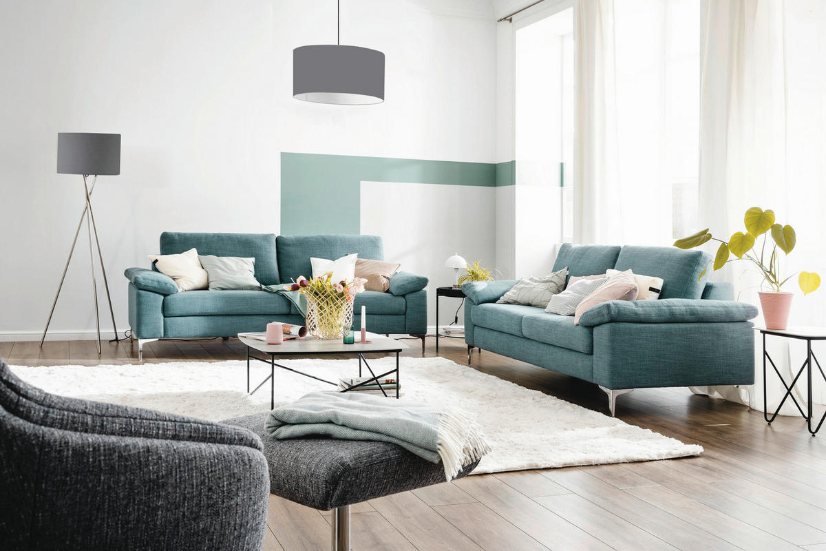 STEHLEUCHTE 68/160 cm    - Dunkelgrau/Nickelfarben, Basics, Kunststoff/Metall (68/160cm) - Schöner Wohnen