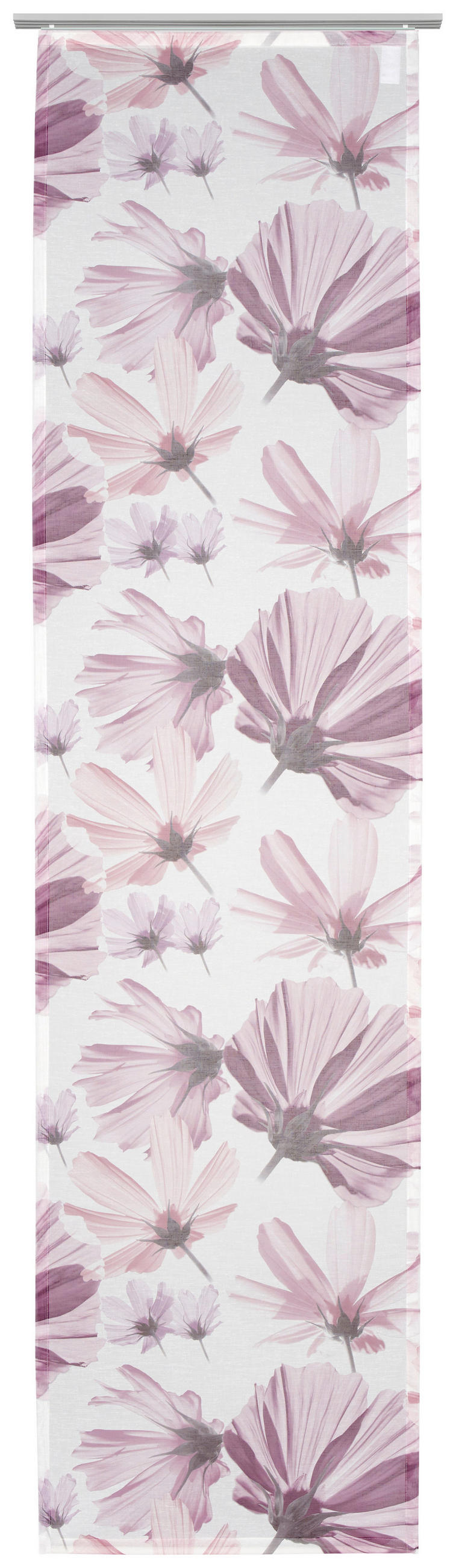 FLÄCHENVORHANG halbtransparent 60/245 cm - Flieder, Basics, Textil (60/245cm) - Ambiente