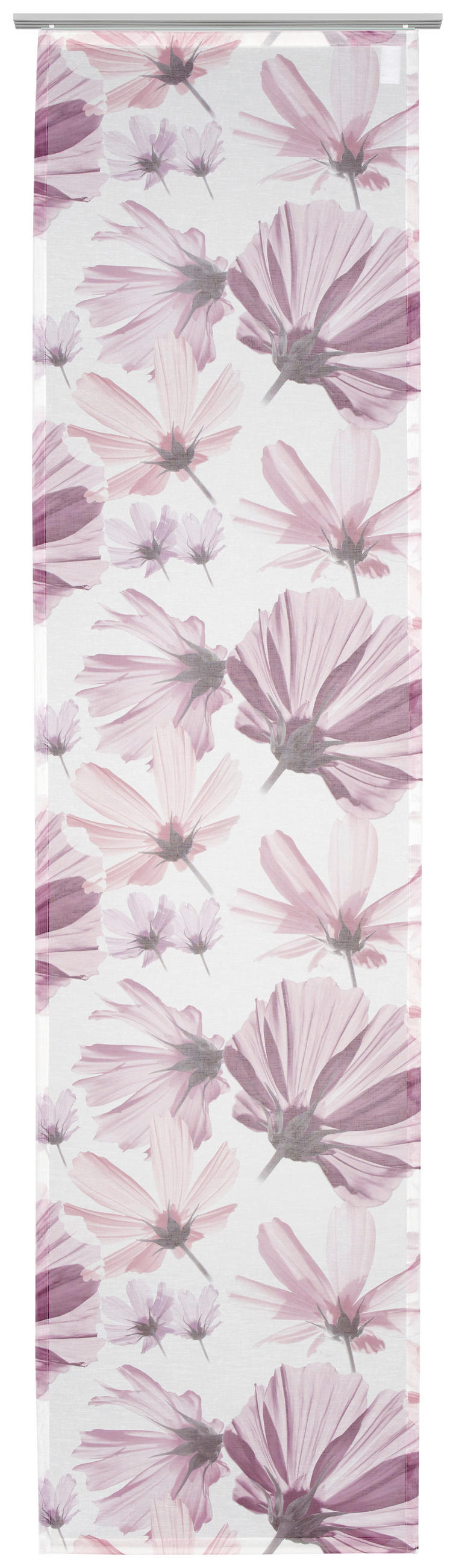 FLÄCHENVORHANG   halbtransparent  60/245 cm   - Flieder, Basics, Textil (60/245cm) - Ambiente