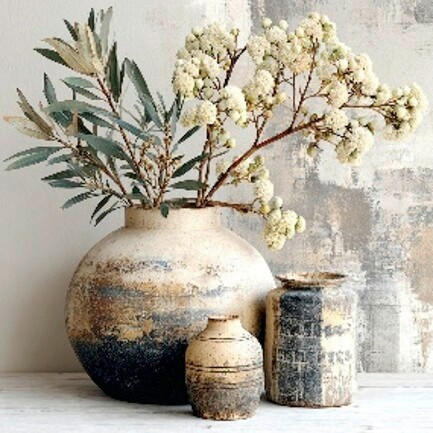 GLASBILD Stillleben, Pflanzen  - Multicolor, Basics, Glas (30/30/1,4cm) - Euroart