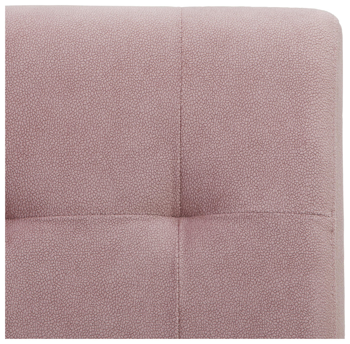 STUHL Samt Rosa, Eichefarben Eiche massiv  - Eichefarben/Rosa, LIFESTYLE, Holz/Textil (42/95/57cm) - Carryhome