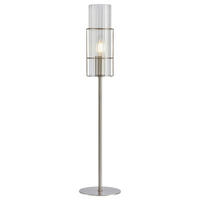 TISCHLEUCHTE - Transparent/Silberfarben, Basics, Glas/Metall (13/65cm) - Markslöjd
