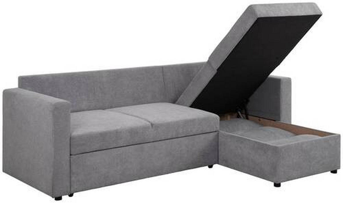 COLțAR textil gri  - negru/gri, Konventionell, plastic/textil (230/155cm) - Carryhome