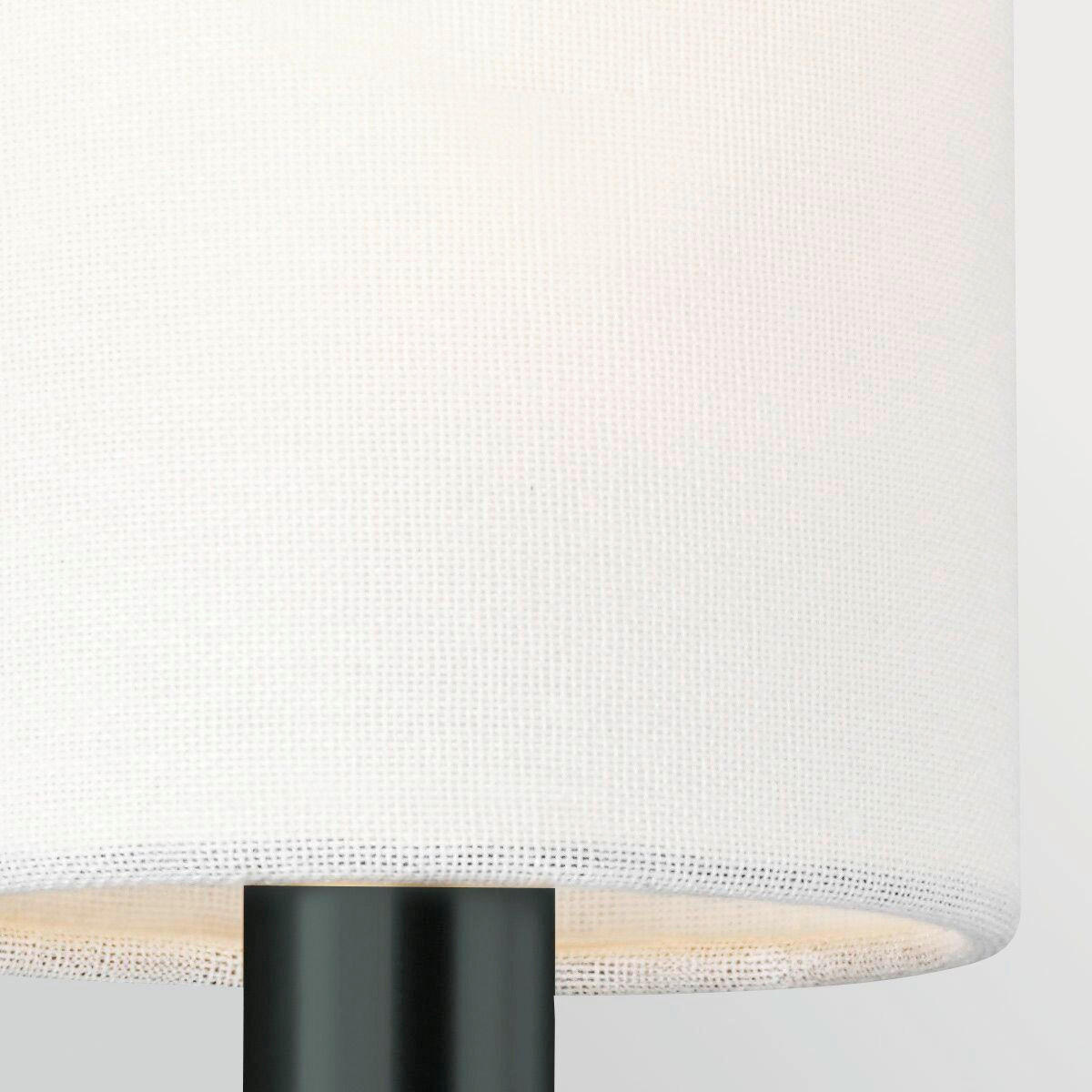 WANDLEUCHTE Generation Lighting (Feiss) 35,9/28,9/16,5 cm  - Schwarz, Design, Textil/Metall (35,9/28,9/16,5cm) - Elstead Lighting