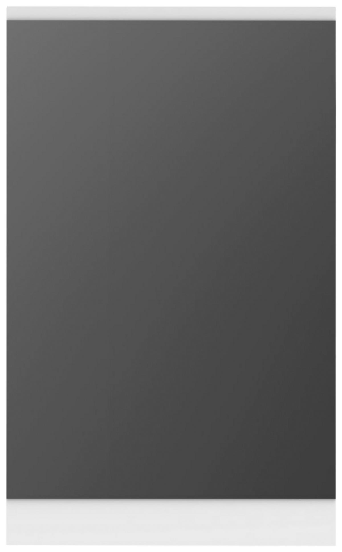 STENSKO OGLEDALO, 53/86/2 cm leseni material  - bela, Moderno, leseni material (53/86/2cm) - Voleo