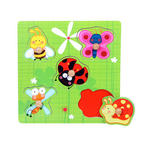 PUZZLE Summer  - Multicolor/Grün, Natur, Holz/Holzwerkstoff (22,5/22,5cm) - My Baby Lou