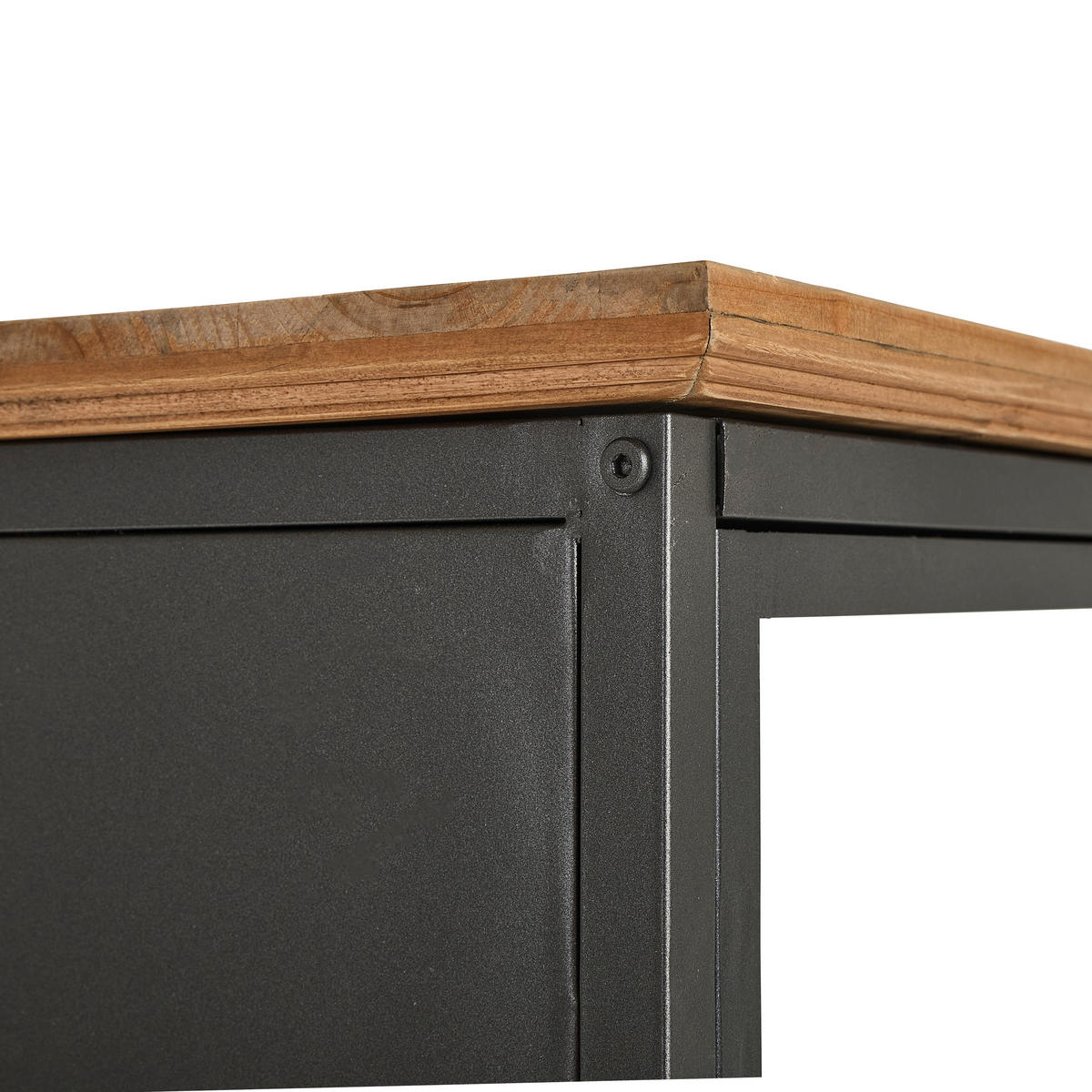 SPIEGELSCHRANK 121/175/41 cm  - Klar/Schwarz, Natur, Glas/Holz (121/175/41cm) - Livetastic