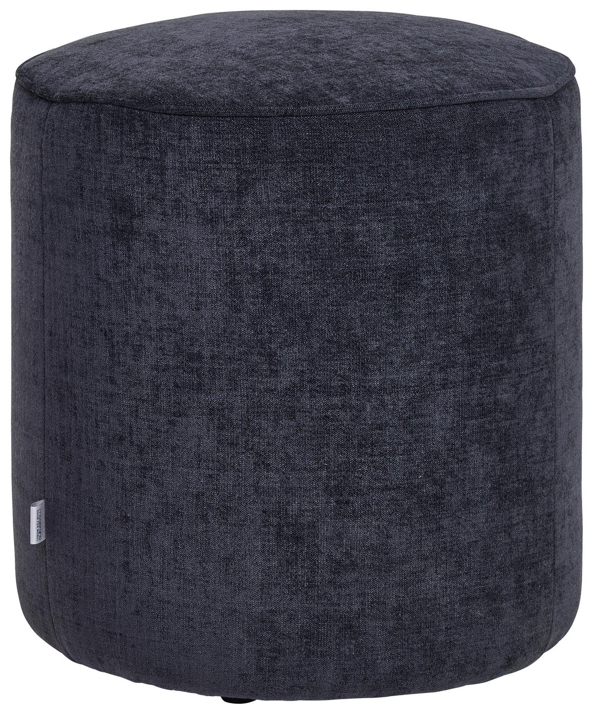HOCKER in Textil Anthrazit  - Anthrazit, Design, Textil (44/46/44cm) - Emilio Belluti