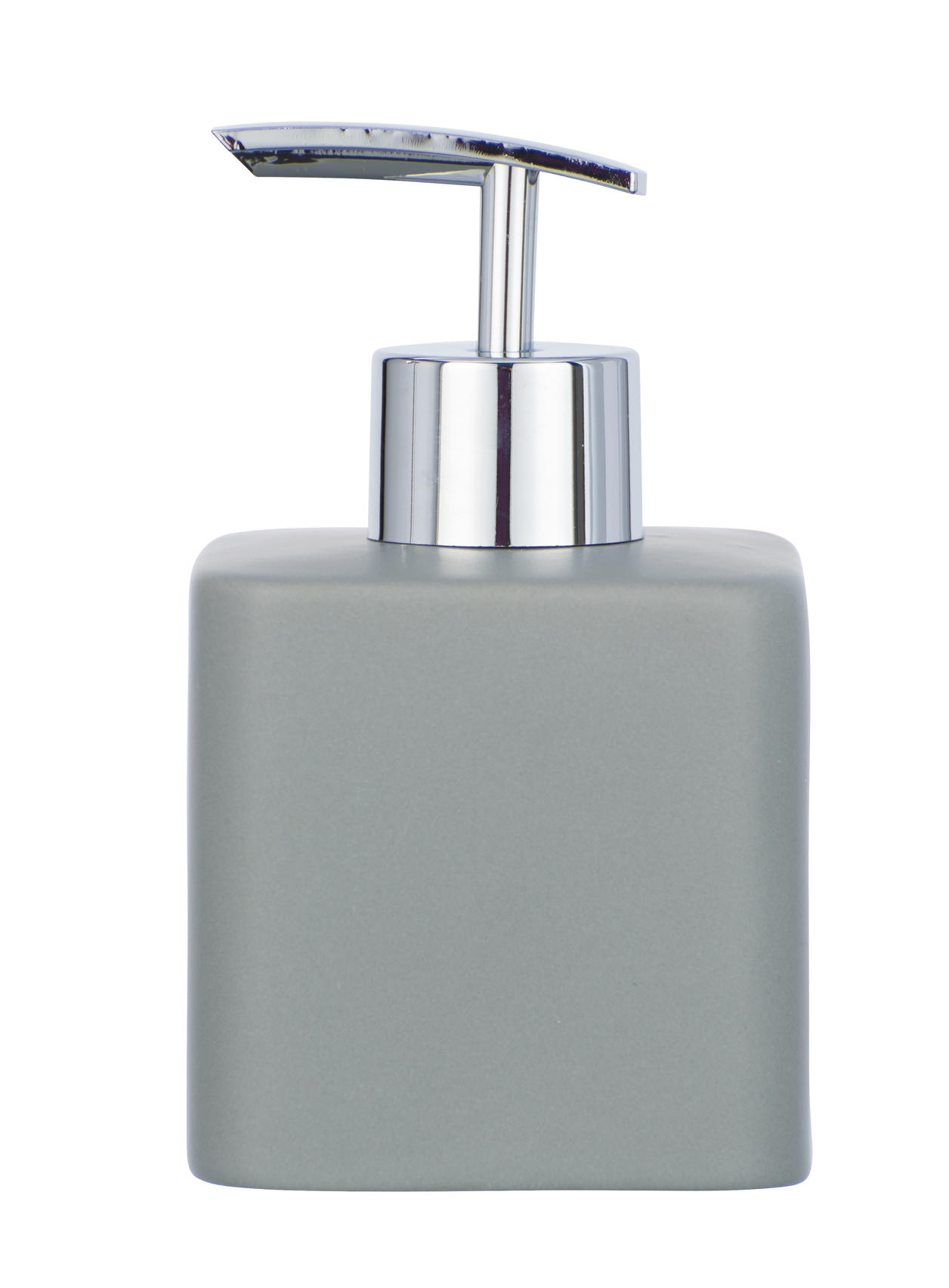 TVÅLPUMP keramik  - grå, Basics, keramik (7,5/13/8,5cm)