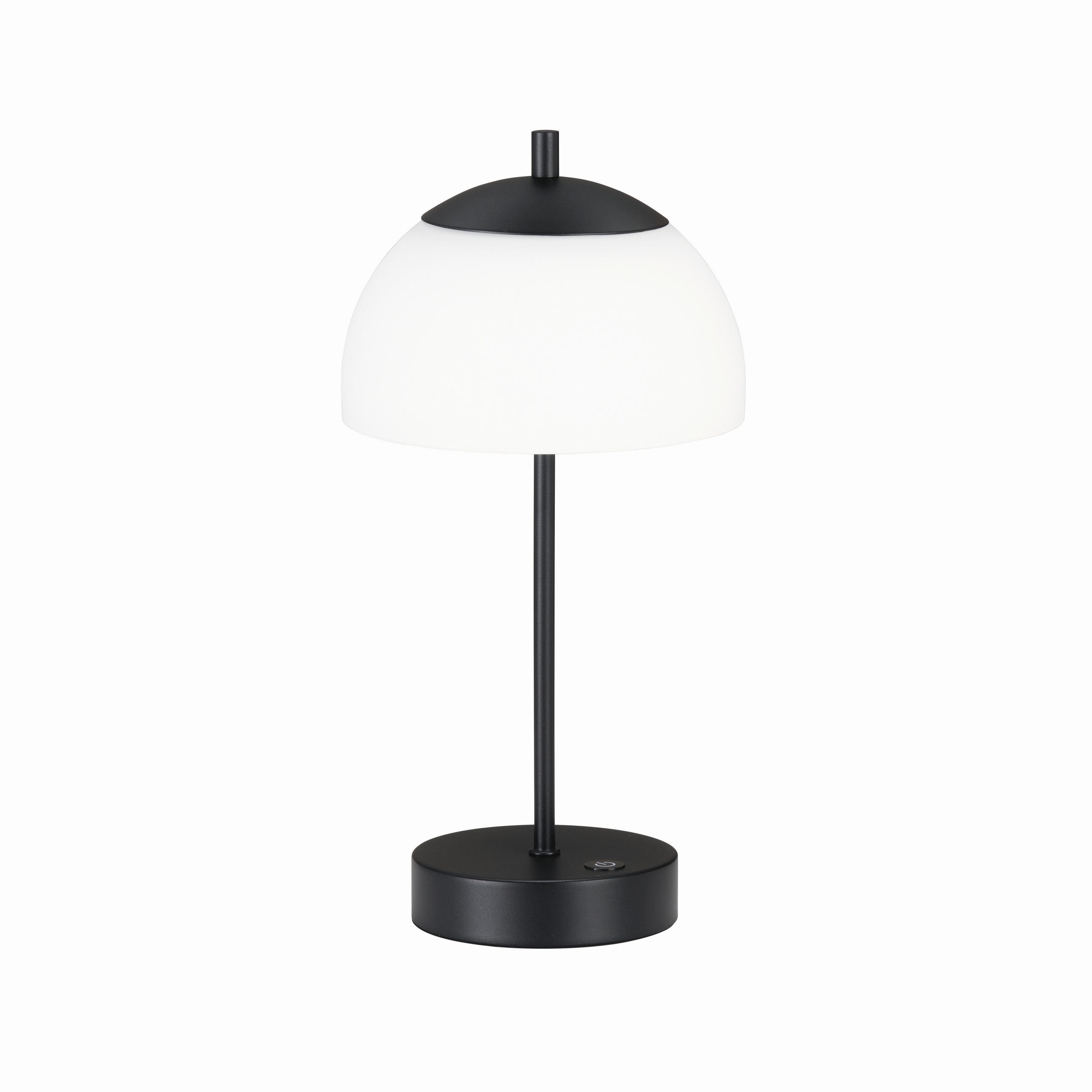 NAMIZNA SVETILKA ZA POLNJENJE  Riva      18/35 cm       - črna/bela, Trend, kovina/steklo (18/35cm)