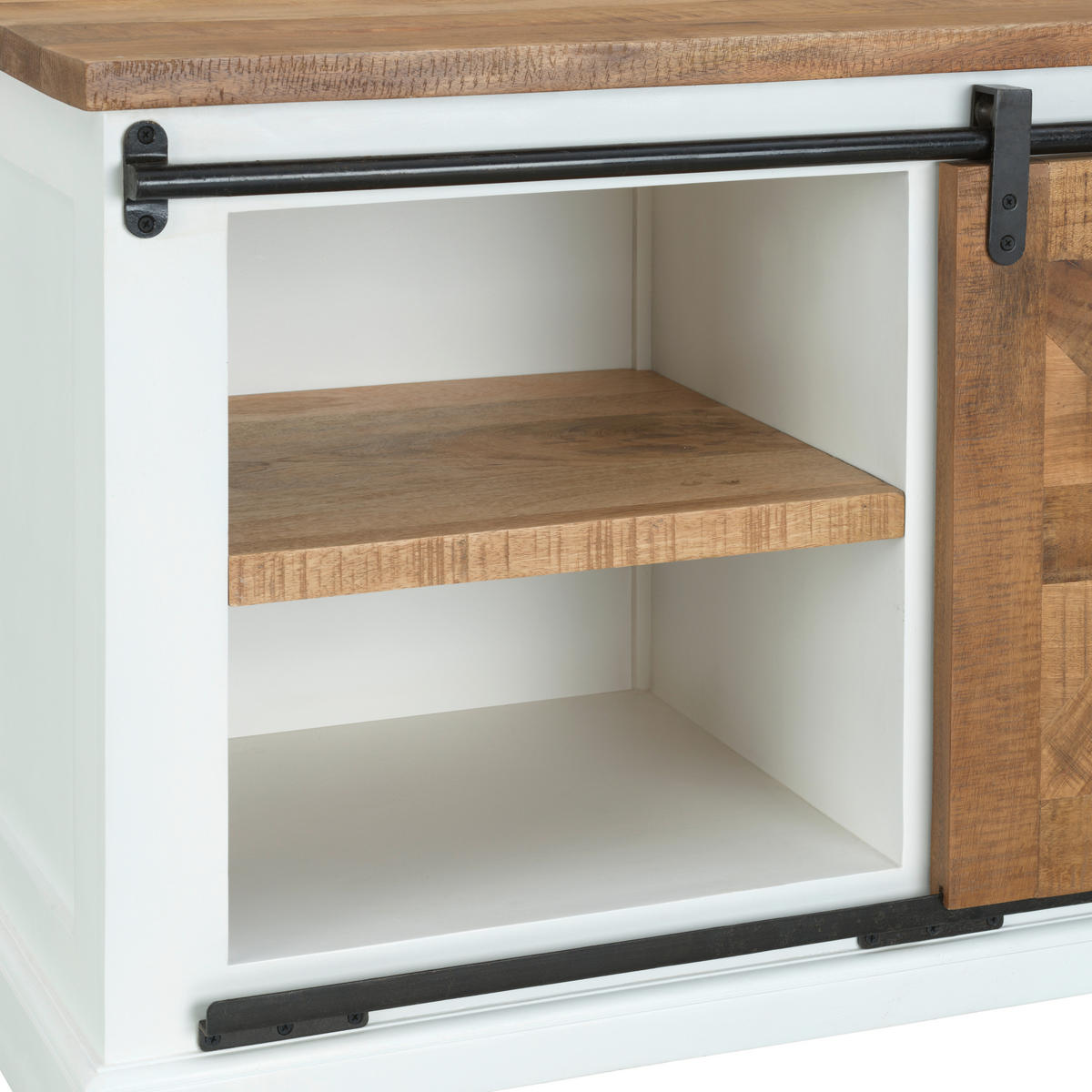 TV DIEL, biela, 105/63/45 cm - biela, Lifestyle (105/63/45cm) - MID.YOU