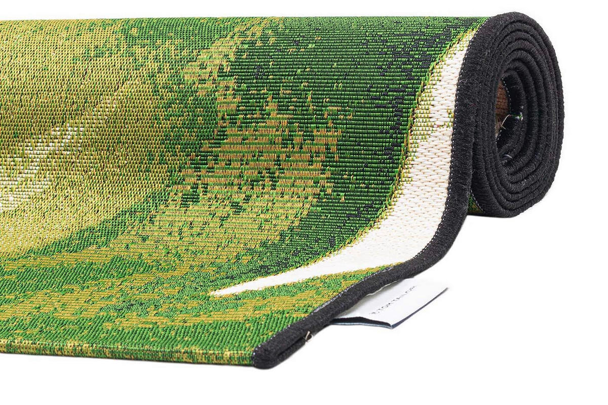 TEPPICH 123/180 cm Grün  - Grün, Design, Kunststoff/Textil (123/180cm) - Tom Tailor