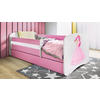 KINDER-/JUNIORBETT - Pink/Birkefarben, MODERN, Holz/Holzwerkstoff (80/160cm) - MID.YOU