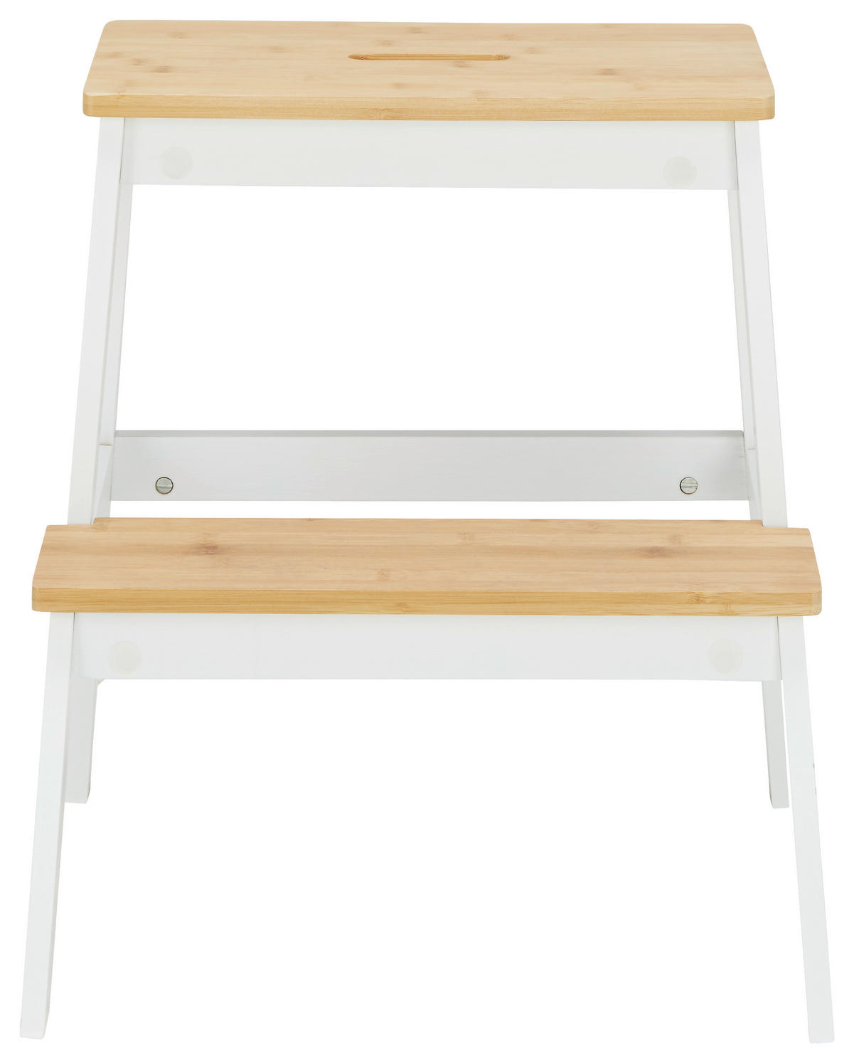 TABURE, les naravne barve, bela  - bela/naravne barve, Design, les (43/47/43cm) - Carryhome