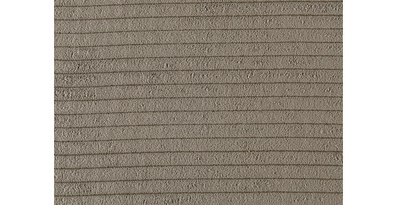 SCHLAFSOFA Cord Taupe  inkl. Bettkasten, Schlaffunktion, Armteilverstellung  - Taupe/Schwarz, Design, Textil/Metall (200/85/90cm) - Novel
