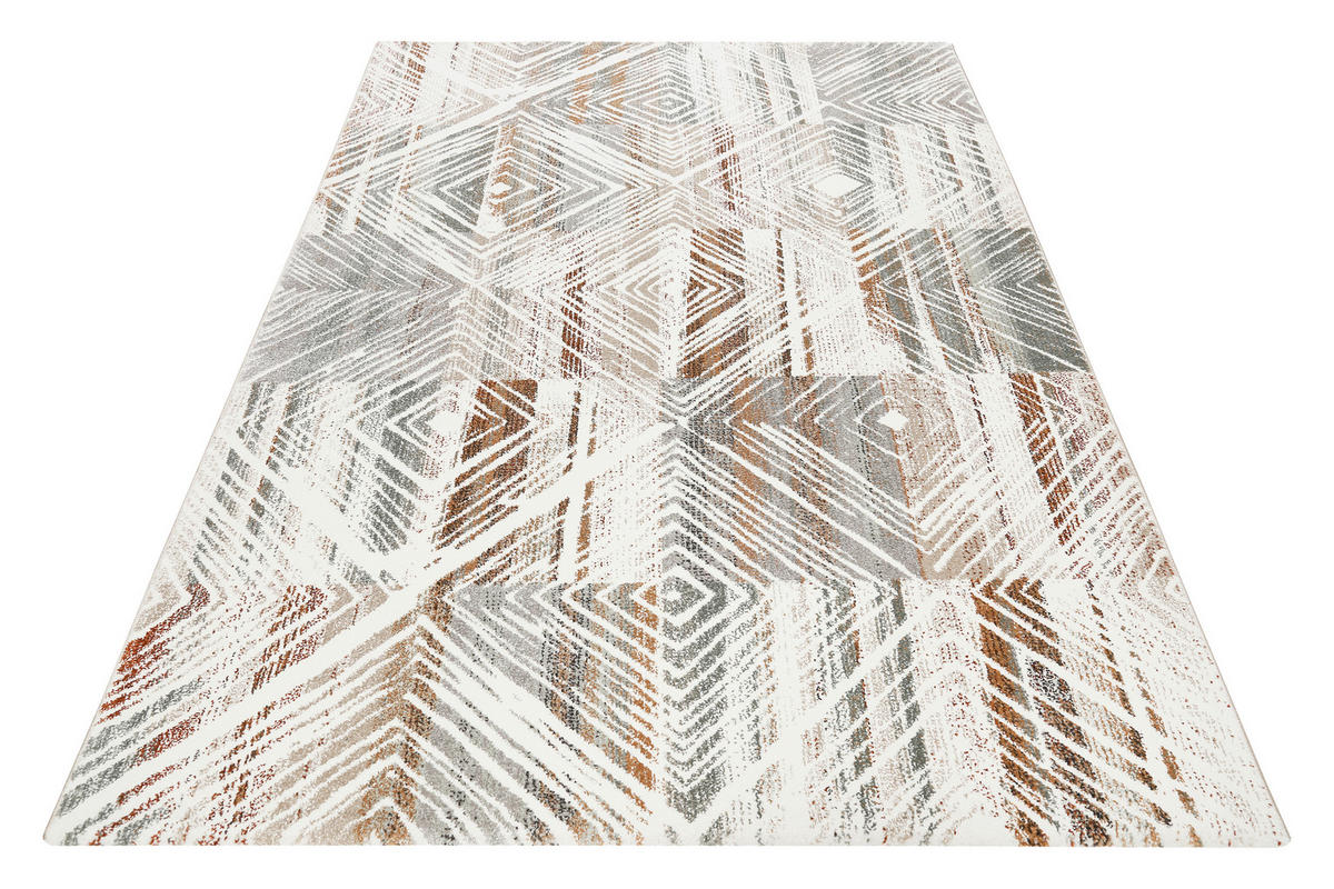 WEBTEPPICH 200/290 cm Cuba Grün, Multicolor, Rostfarben  - Rostfarben/Multicolor, Design, Textil (200/290cm) - Esprit