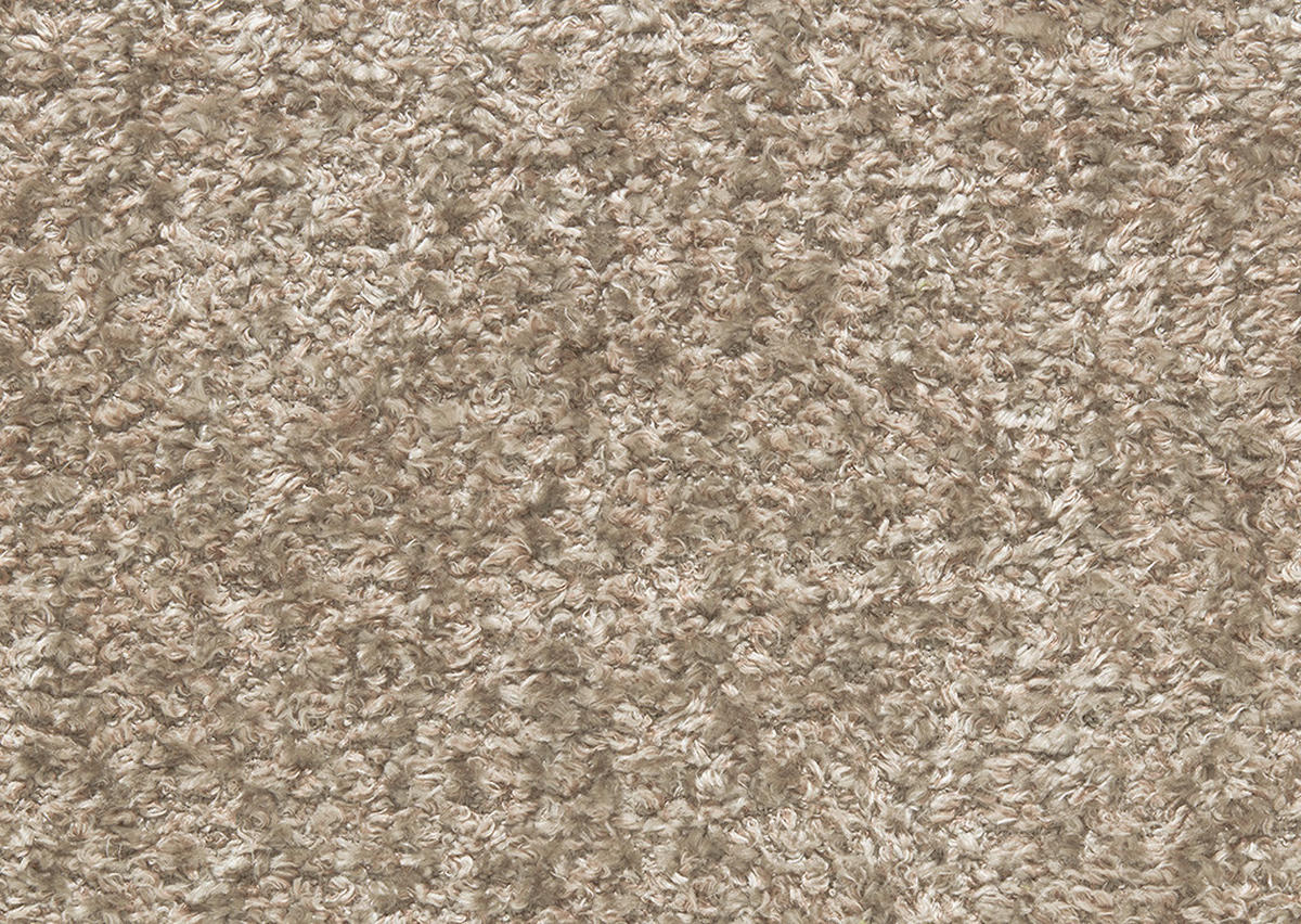 ARMLEHNSTUHL  Stoffauswahl, Wippfunktion, Sitzfläche 360° drehbar, gepolsterte Armlehnen Flachgewebe  - Hellbraun/Schwarz, Design, Textil/Metall (63/74-90/57-73cm) - Koinor