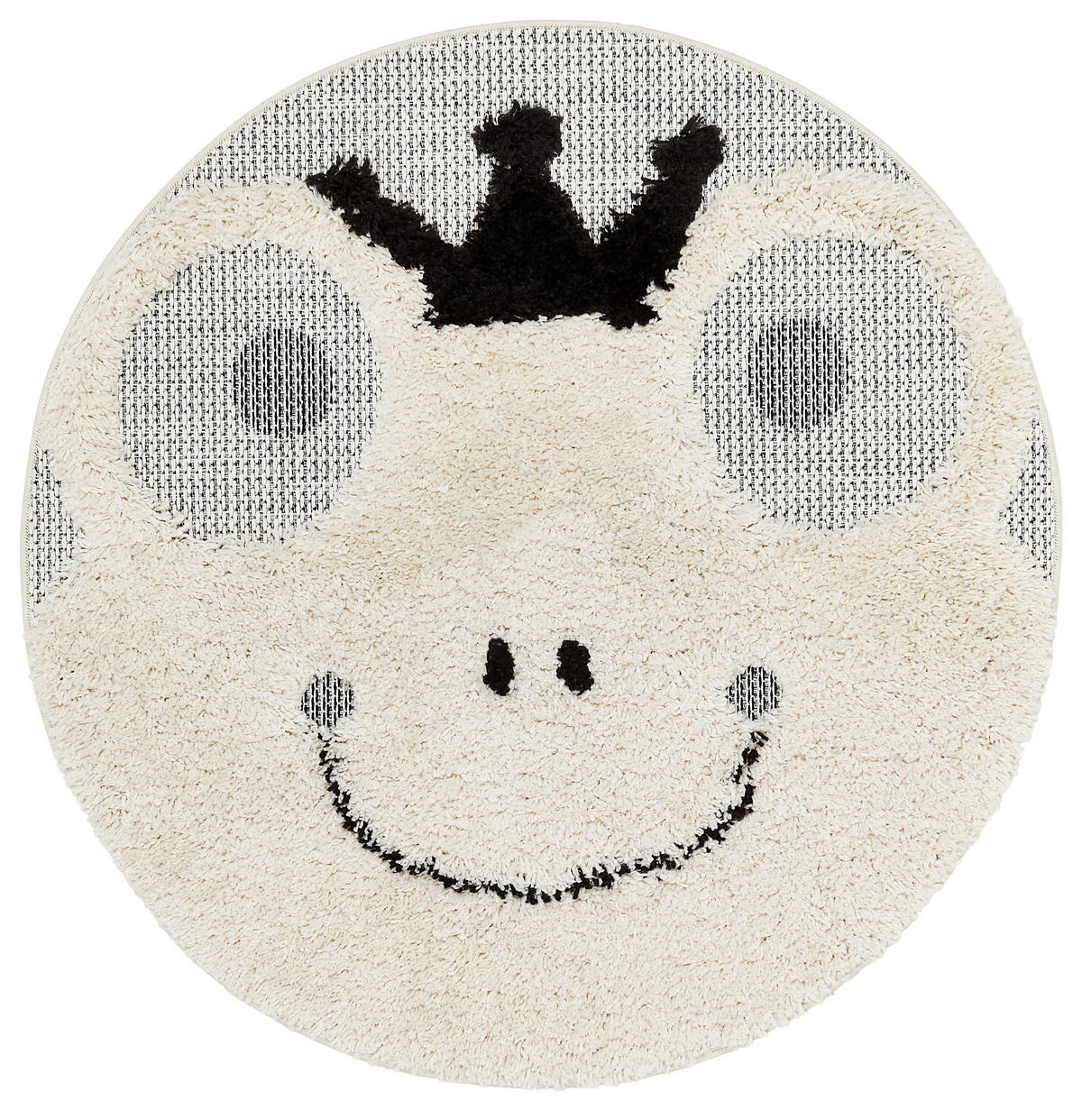 DĚTSKÝ KOBEREC, 120 cm černá, béžová - černá/béžová, Design, textil (120cm) - Ben'n'jen