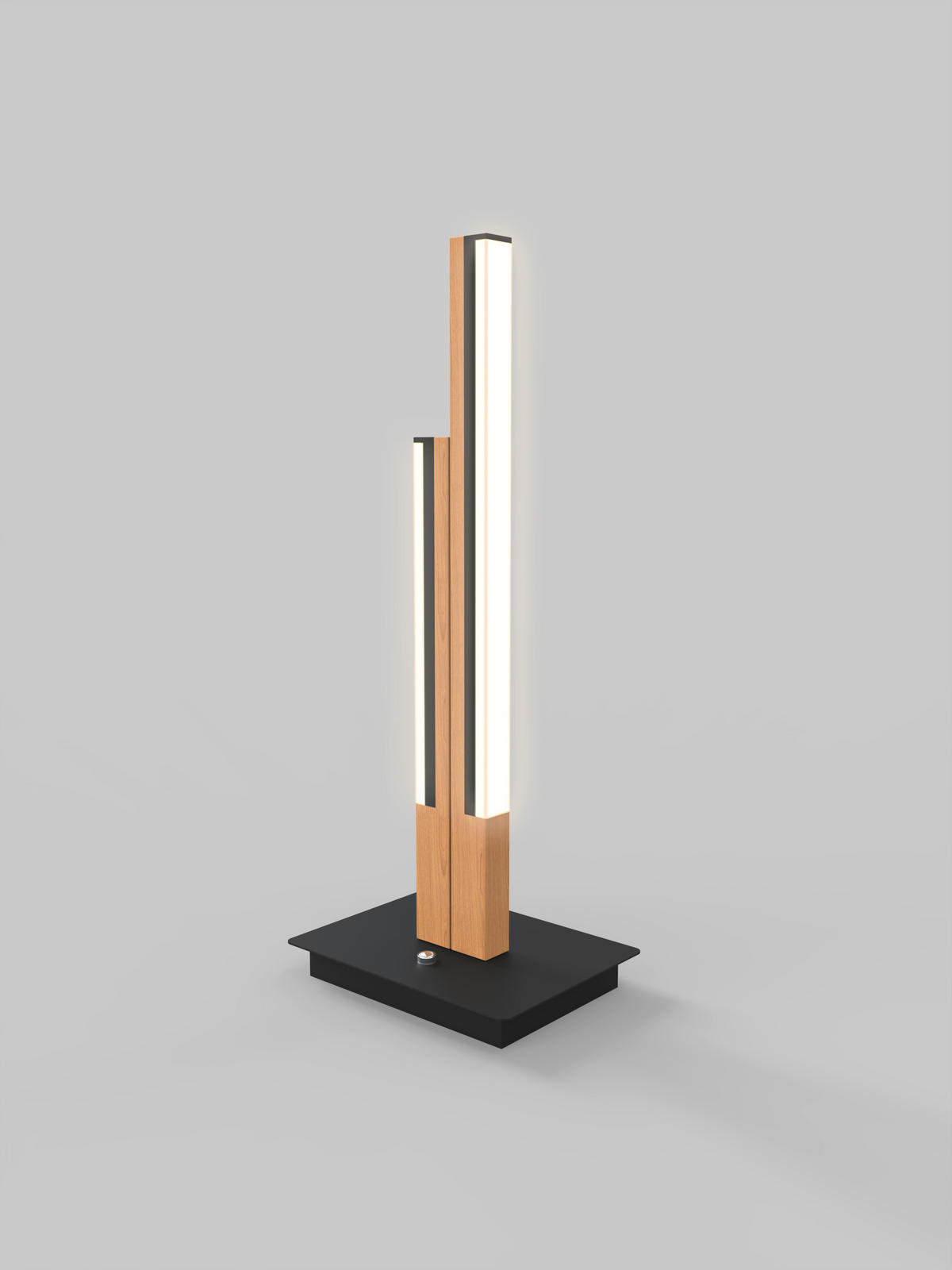 VEIOZĂ CU LED - negru, Konventionell, plastic/lemn (12/35cm) - Wofi