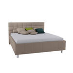 POLSTERBETT 180/200 cm  in Beige  - Birkefarben/Beige, KONVENTIONELL, Holz/Textil (180/200cm) - Esposa