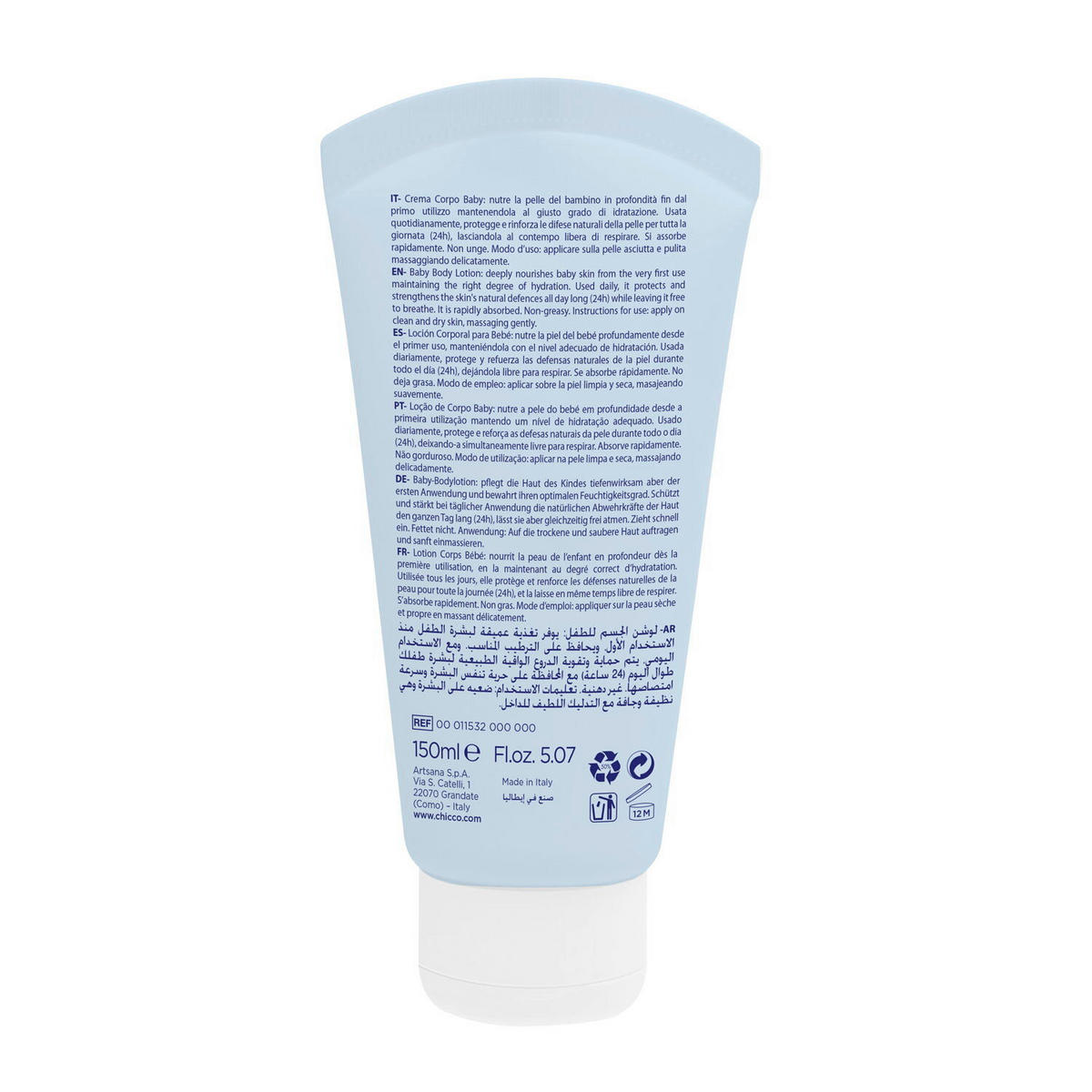 BABYPFLEGESET Natural Sensation  - Basics (150ml) - Chicco