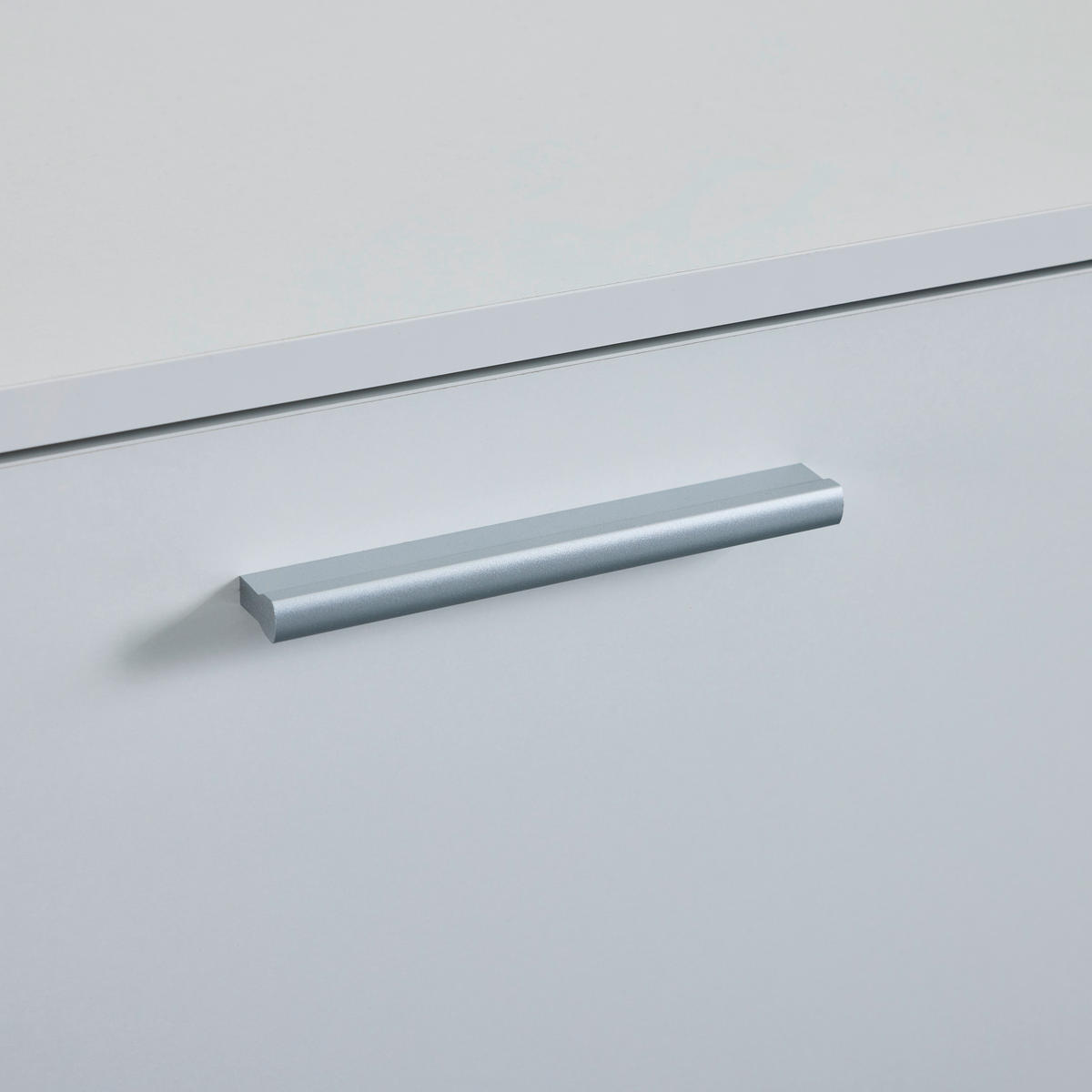 OBÝVACÍ STĚNA, bílá - bílá/barvy stříbra, Design, kompozitní dřevo/plast (277/102/35cm) - MID.YOU