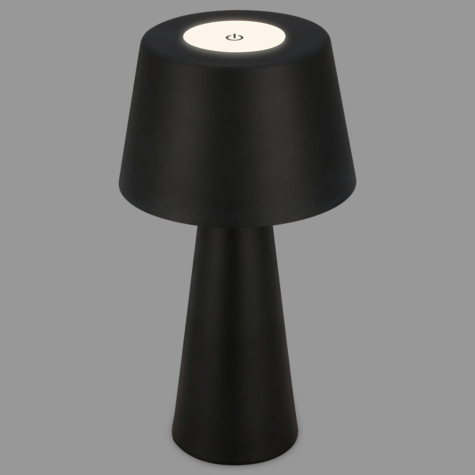 NAMIZNA SVETILKA ZA POLNJENJE 16,5/31 cm - črna, Trend, kovina (16,5/31cm)