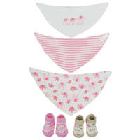 KLÄDSET FÖR BABY 5 delar  - vit/pink, Basics, textil (uninull) - My Baby Lou