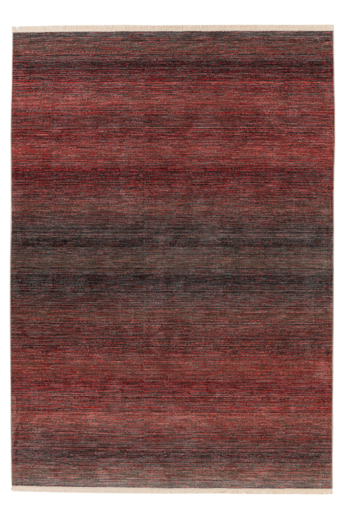 FLACHWEBETEPPICH 160/230 cm Rot rechteckig  - Rot, Basics, Textil (160/230cm) - Obsession