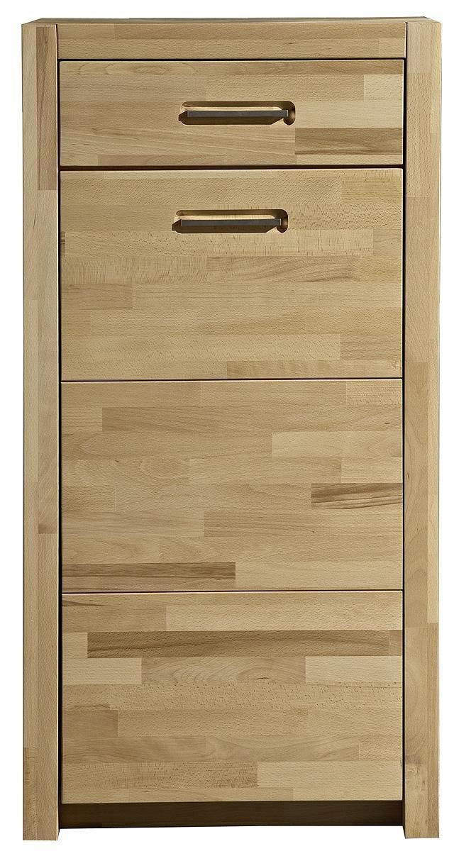 KOMMODE 66/112/40 cm  in Buchefarben  - Silberfarben/Buchefarben, Konventionell, Holz/Metall (66/112/40cm) - MID.YOU