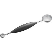 OBSTSCHNEIDER - Silberfarben/Schwarz, Basics, Kunststoff/Metall (18,3/3,2/1,6cm) - Gefu
