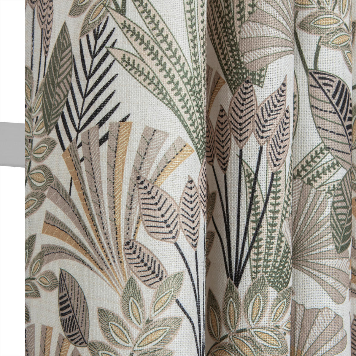 FERTIGVORHANG blickdicht  - Graubraun, Basics, Textil (140/240cm)