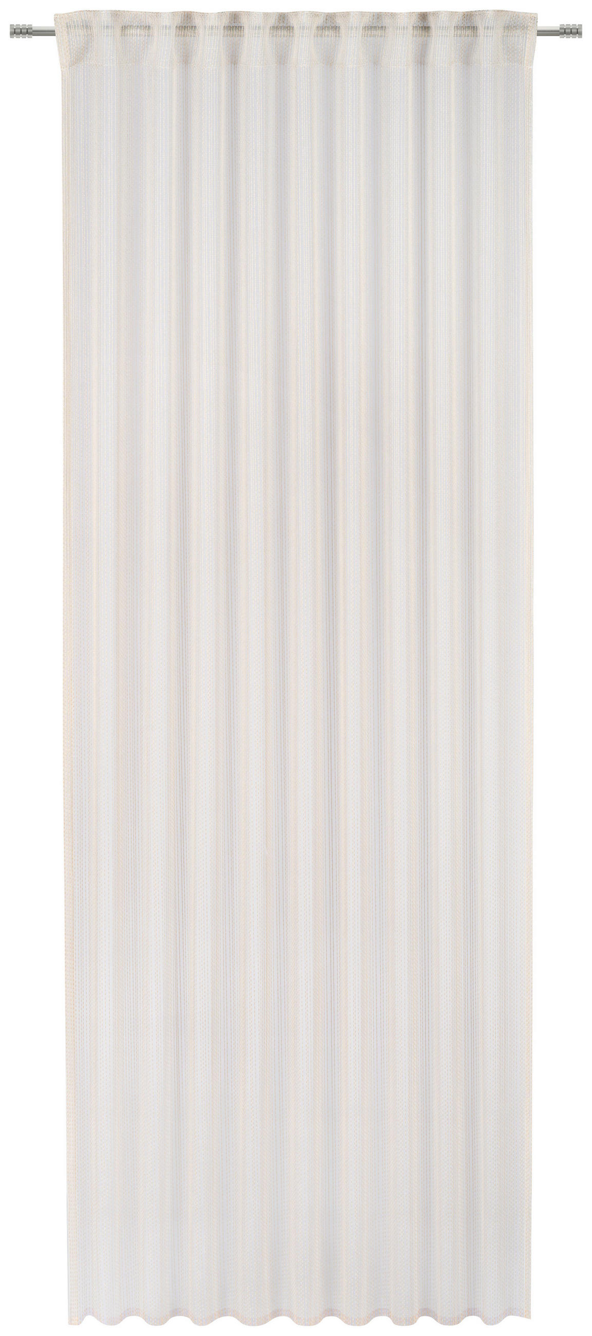 KOMBINIRANA ZAVESA  prosojno   140/245 cm  - bež, Basics, tekstil (140/245cm) - Esposa