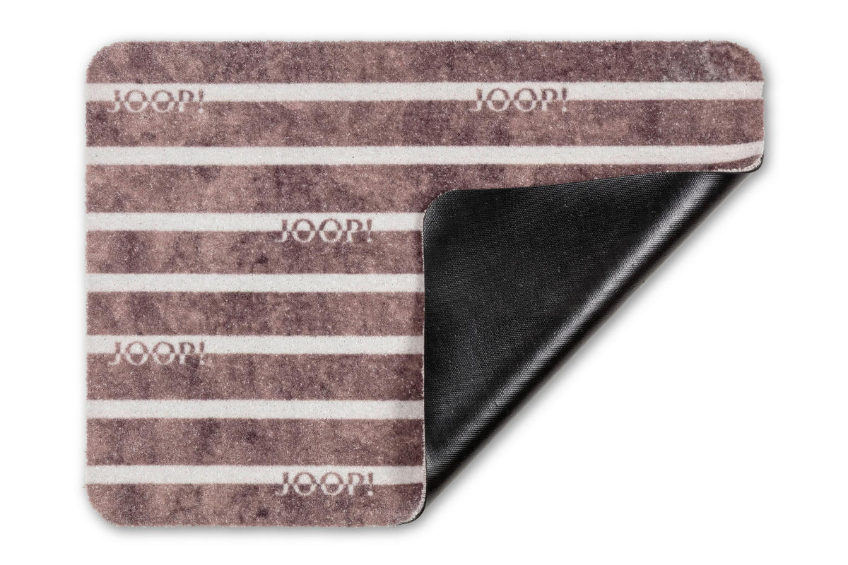 FUSSMATTE - Taupe, Design, Kunststoff (67/110cm) - Joop!