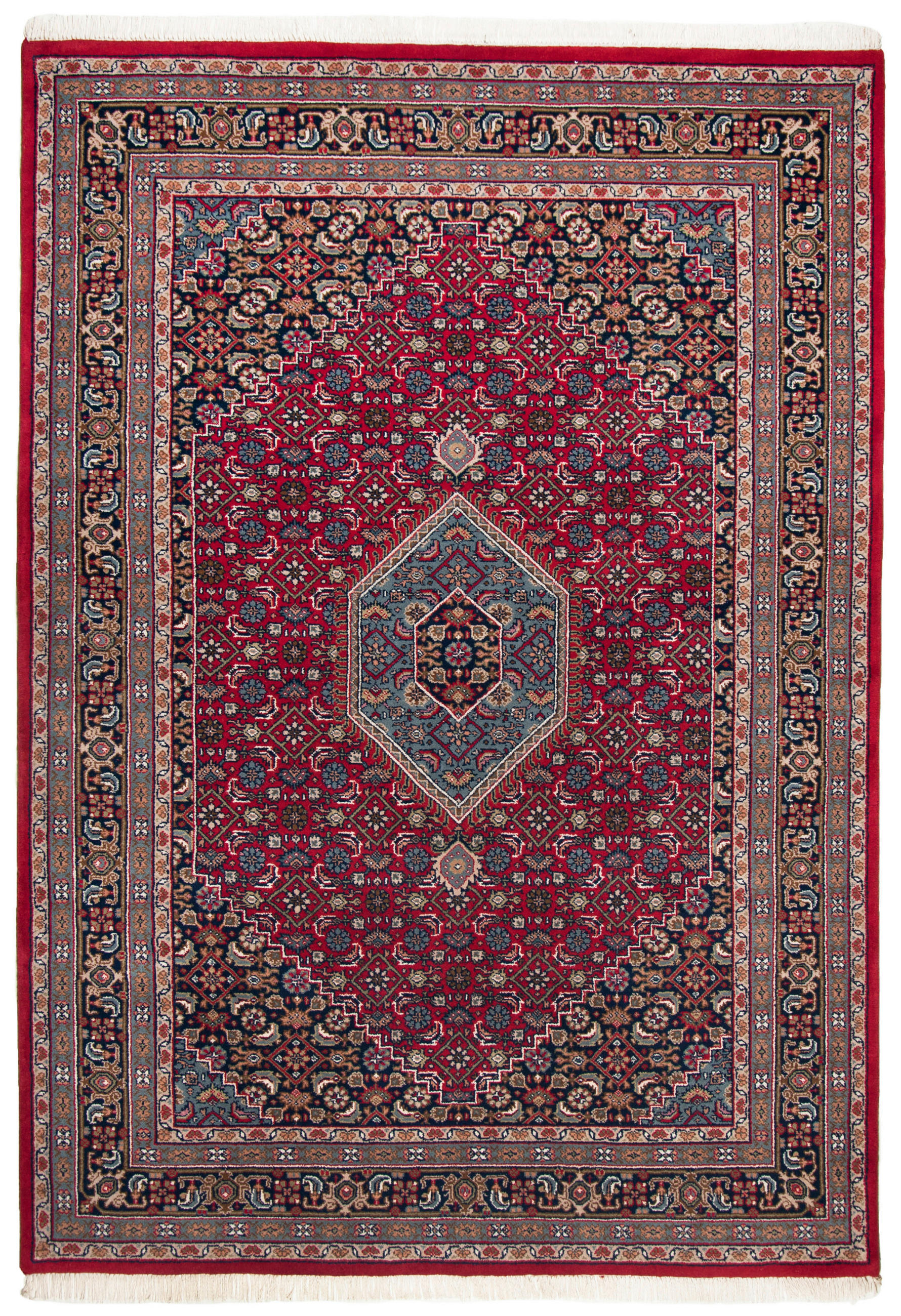 ORIJENTALNI TEPIH 70/140 cm   plava, crvena  BENARES BIDJAR  - plava/crvena, Basics, tekstil (70/140cm)