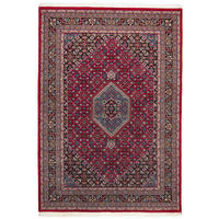 ORIJENTALNI TEPIH  plava, crvena     - plava/crvena, Osnovno, tekstil (70/140cm)