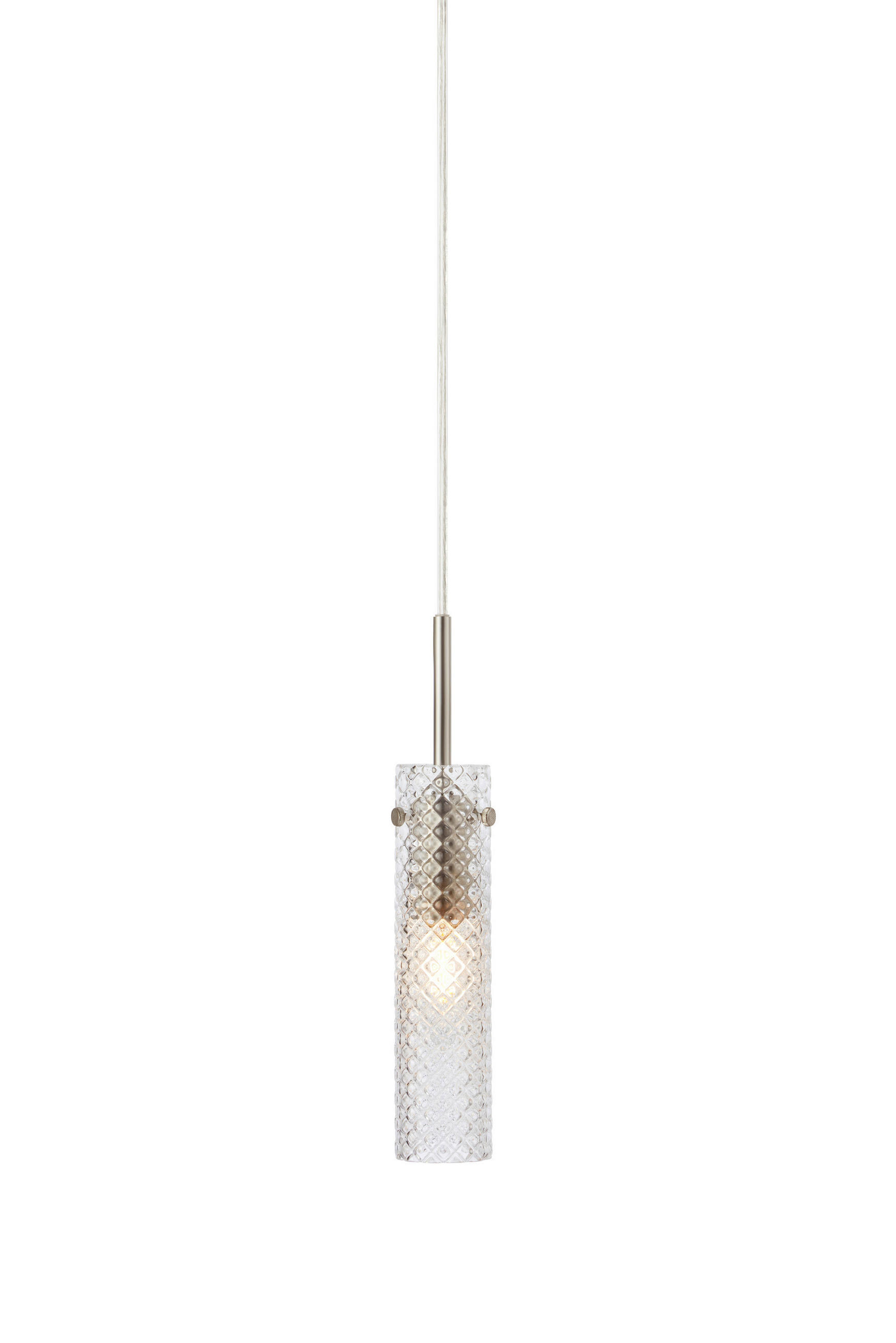 Markslöjd Pendelleuchte Vibia Nickel, Transparent 5x27.5x5 cm