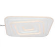 LED-DECKENLEUCHTE 53/53/5,5 cm   - Weiß, Design, Kunststoff/Metall (53/53/5,5cm) - Novel