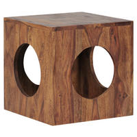 KISASZTAL fa 35/35/35 cm  - sheesham, Design, fa (35/35/35cm) - MID.YOU