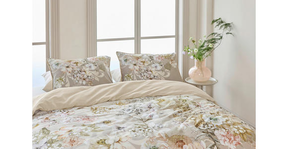 BETTWÄSCHE Satin 140/200 cm  - Braun, Design, Textil (140/200cm) - Novel