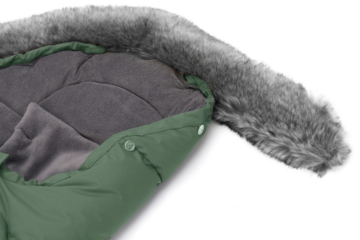 BABYSCHALEN-FUßSACK TRENDY S  - Basics, Kunststoff (35/80cm) - Jimmylee