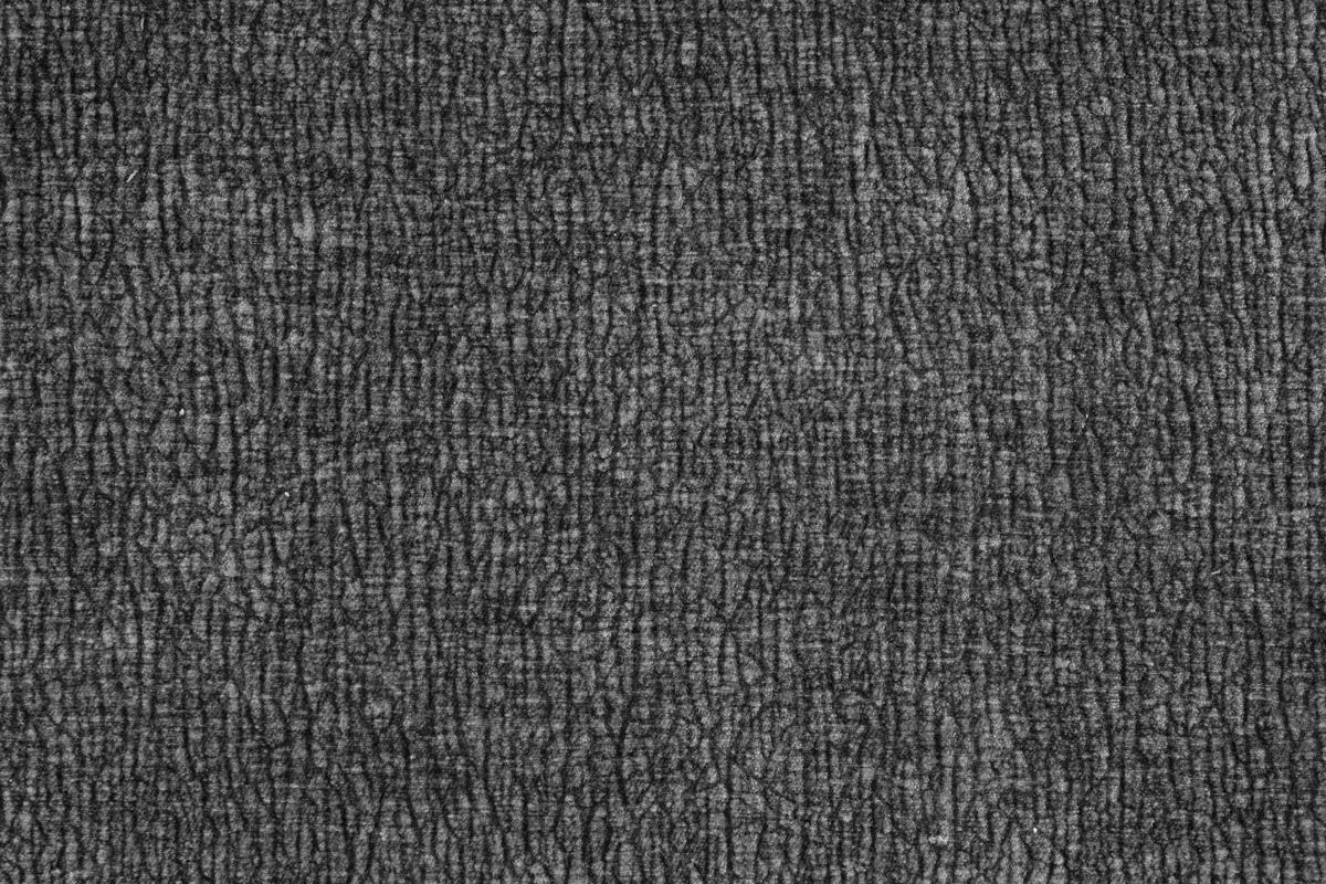 BIGSOFA Chenille Grau  - Schwarz/Grau, KONVENTIONELL, Kunststoff/Textil (300/91/116cm) - Cantus