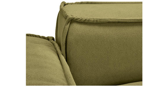 SCHLAFSOFA Webstoff Dunkelgrün - Dunkelgrün/Schwarz, KONVENTIONELL, Kunststoff/Textil (256/83/115cm) - Carryhome
