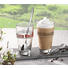 2 Latte Macchiato Becher 4-teilig - Basics, Glas (0,4l) - Leonardo