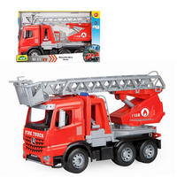 DJEČJI AUTO   - siva/crvena, Basics, plastika (49/30,50/19,50cm)