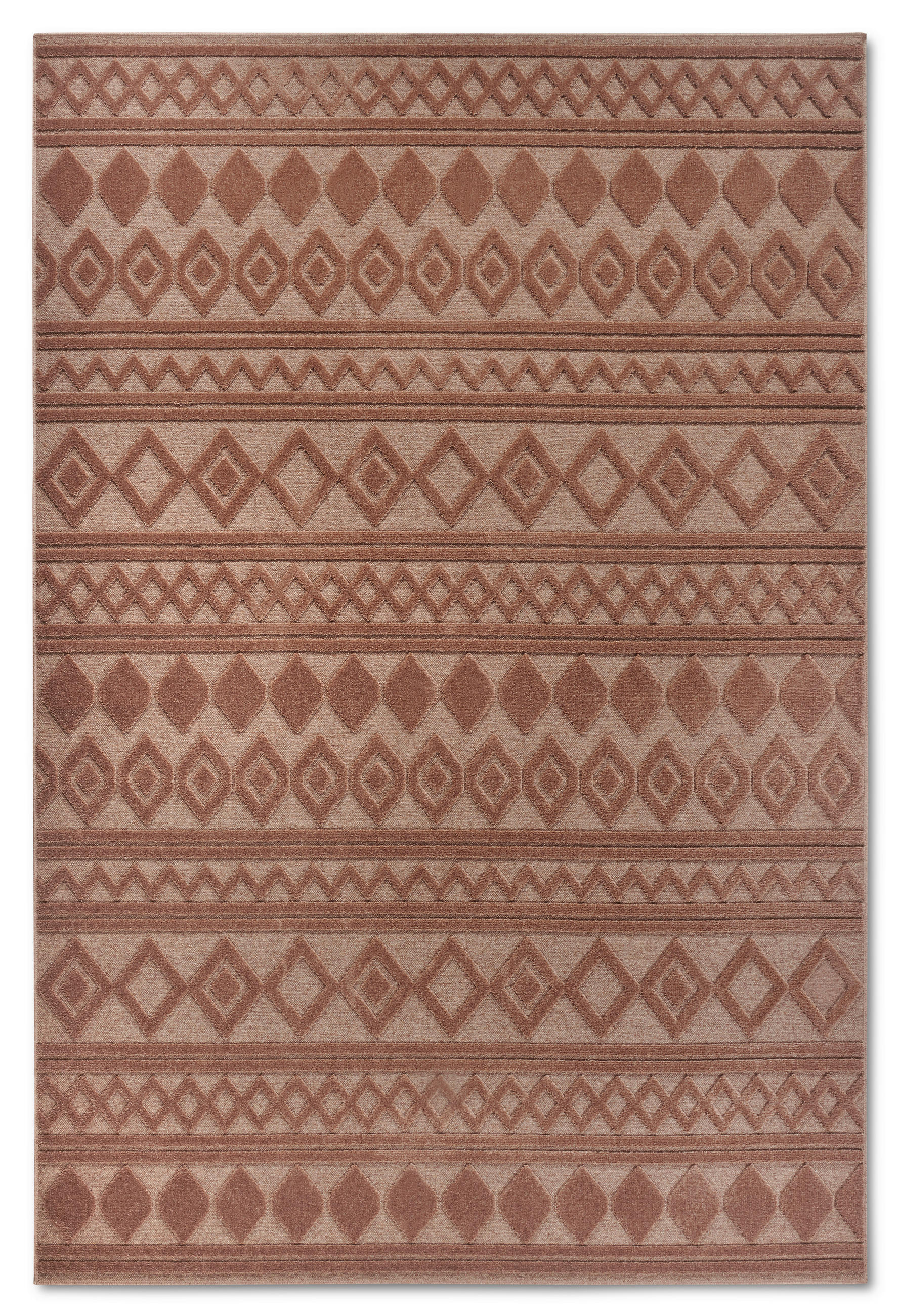 FLACHWEBETEPPICH 160/230 cm Kollektion 1879 Kupferfarben  - Kupferfarben, Design, Textil (160/230cm) - Villeroy & Boch