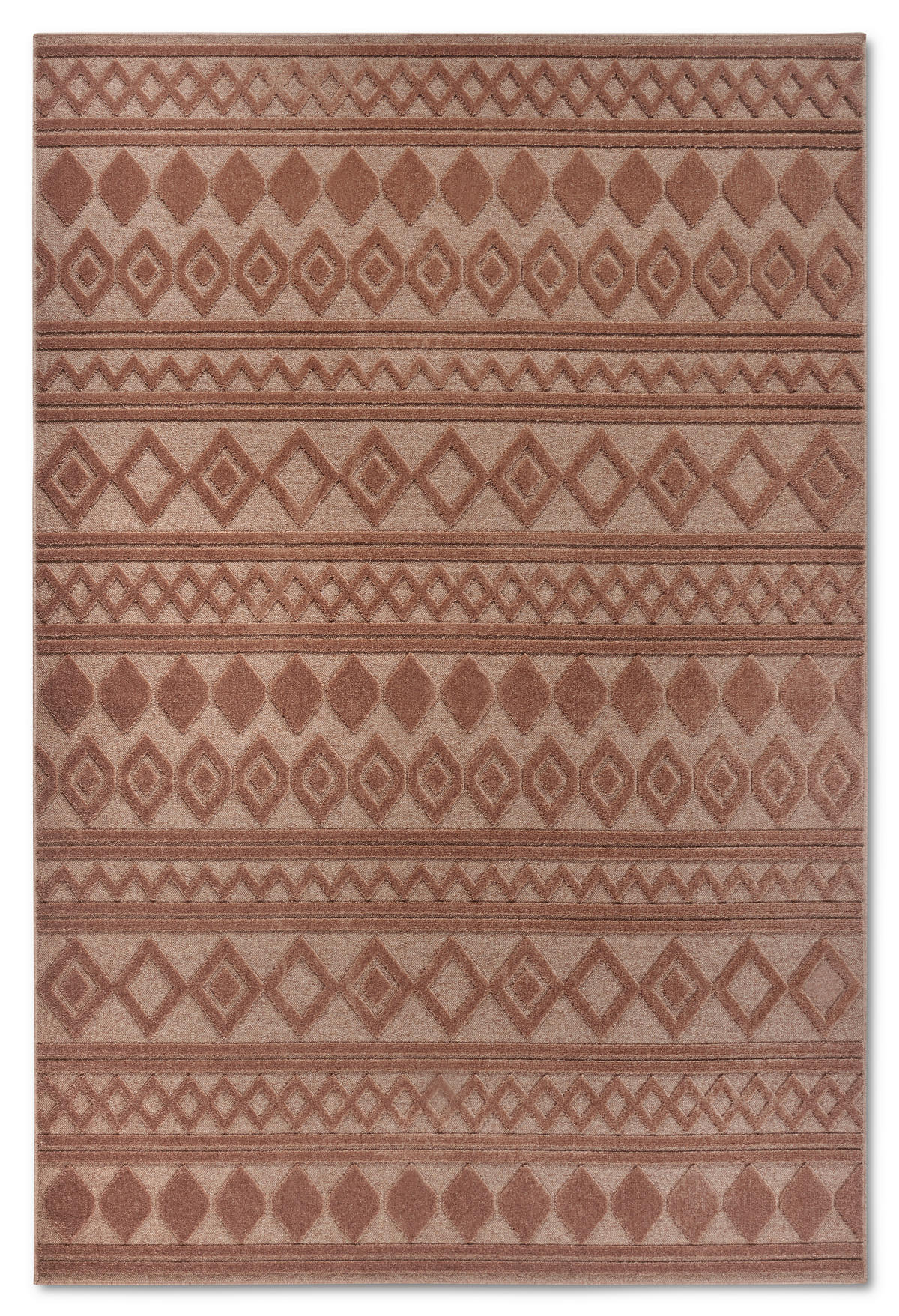 FLACHWEBETEPPICH 200/290 cm Kollektion 1879 Kupferfarben  - Kupferfarben, Design, Textil (200/290cm) - Villeroy & Boch