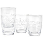 DESSERTGLAS Glas 4-teilig  - Transparent/Weiß, Basics, Glas (14,6/14,6/9,5cm) - Novel